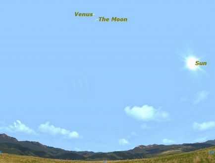 Astăzi, în după-amiaza pe cer puteți vedea pe Venus