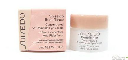 Crema Shiseido pentru pielea din jurul ochilor meritele și defectele