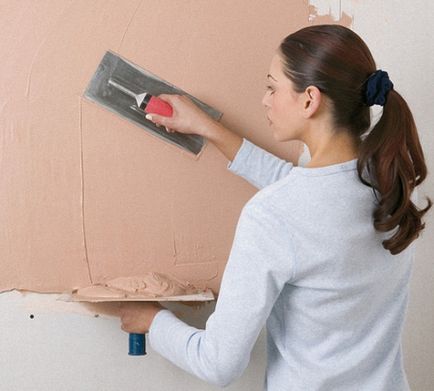 Putty gips-carton cu mâinile lor, portalul de construcție (gips-carton cu mâinile lor) Putty gips-carton cu mâinile lor, portalul de construcție