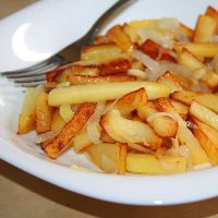 Cât de multe calorii în cartofi prăjiți