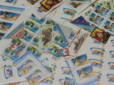 Cum de a lipi timbrele pe plic în România