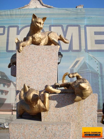 Sculpturi și pisici Monumente