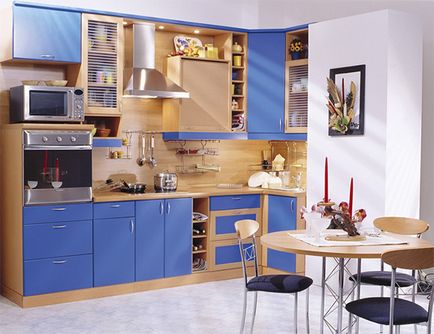 Combinația de culori în interiorul exemplelor de design de bucătărie (80 poze)