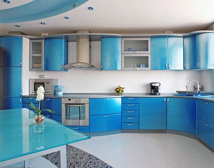 Combinația de culori în interiorul exemplelor de design de bucătărie (80 poze)