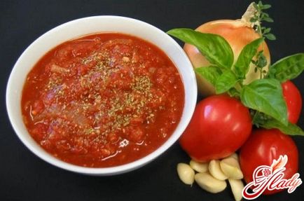 Spaghete secrete sos de tomate din bucătăria italiană