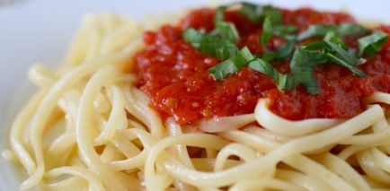 sos de tomate pentru spaghete rețete simple,