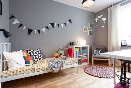 cameră pentru copii Style 10 variante de decorațiuni interioare - dafix - reparații este ușor!