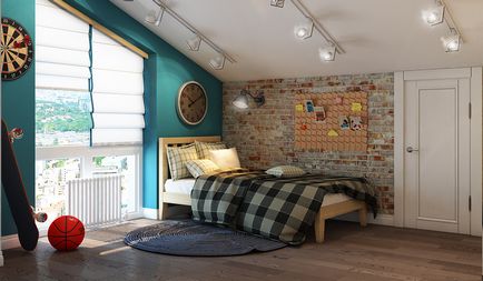 cameră pentru copii Style 10 variante de decorațiuni interioare - dafix - reparații este ușor!