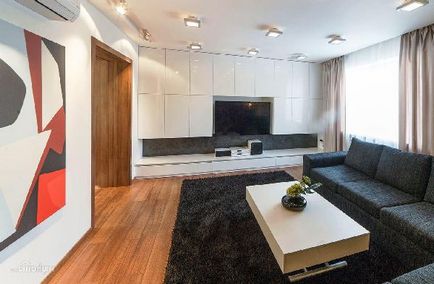 Stilul minimalist în interiorul apartament modern