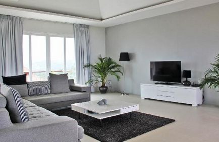 Stilul minimalist în interiorul apartament modern