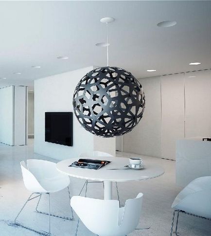 Stilul minimalist în interiorul apartament modern (moderne) Stilul minimalist în interiorul apartament modern