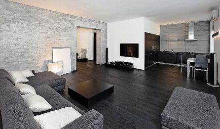 Stilul minimalist în interiorul apartament modern