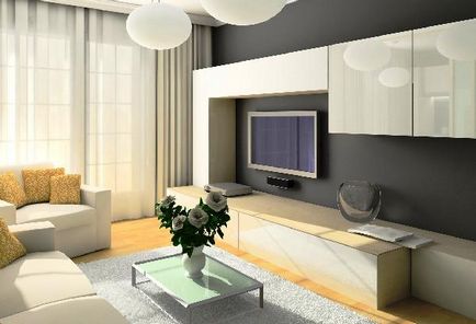 Stilul minimalist în interiorul apartament modern