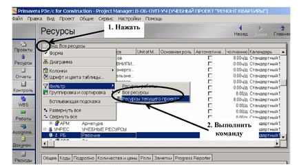 Structura resurselor