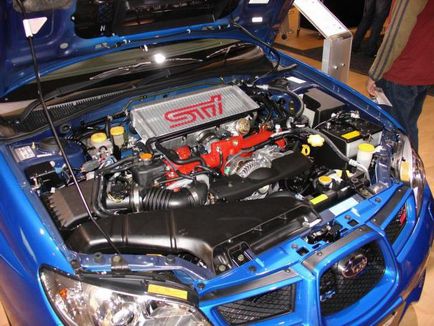 Subaru i WRX STI (Subaru Vrch) caietul de sarcini, tuning, comentarii