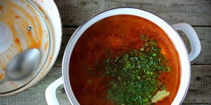 Supa cu castraveti murati (orz, ciuperci), rețete cu fotografii