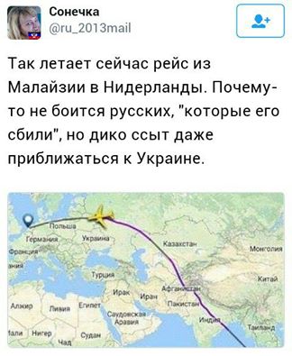 Acum am nici o îndoială cu privire la cine a tras în jos „Boeing“ (îndoială) Acum am nici o îndoială cu privire la cine a tras în jos „Boeing“