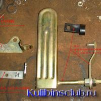 Cablu conduce gazul la o bucată de piese de fabrică - Club kulibinsk
