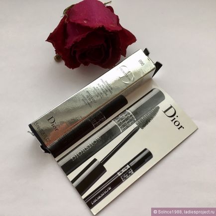Diorshow Mascara dior (număr ton 090 negru) - comentarii, fotografii și preț