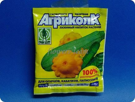 Fertilizator pentru răsaduri de castravete (îngrășământ) Fertilizator pentru răsaduri de castravete
