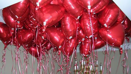Decorarea sălii pentru baloane nunta idei, fotografii, sfaturi
