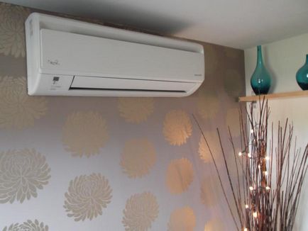 Instalarea de aer condiționat în apartament cu mâinile (foto)