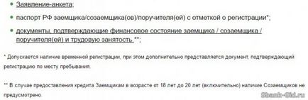Aflați starea unei cereri de împrumut Sberbank Online