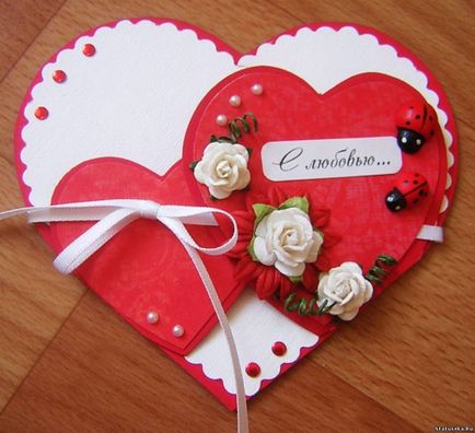 Valentine cu propriile mâini 142 posibile moduri de a face inimile delicioase creative megakrutye!