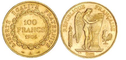 Moneda francul francez (CRG)