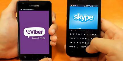 Vayber sau Skype, e mai bine