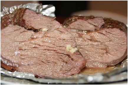 carne de vită delicios și suculent, coapte în cuptor