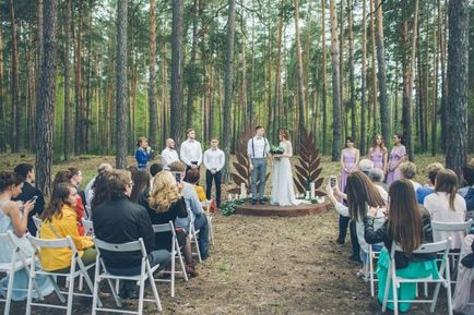 În luna mai nunta lui Ruslan woods și Elin - mireasa