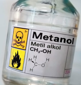 Expunerea la metanol asupra corpului uman care este