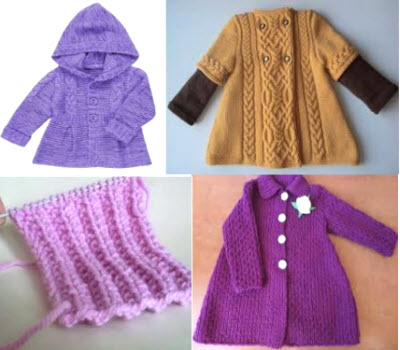 De tricotat pentru copii (de la 0 la un an, până la vârsta de 3 ani și peste)