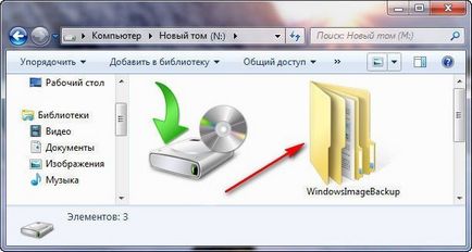 Windows 7 - Crearea unei imagini de sistem și de recuperare a acestuia de la ea (calculator) Windows 7 - a crea o imagine de sistem și restaurarea-l de la el