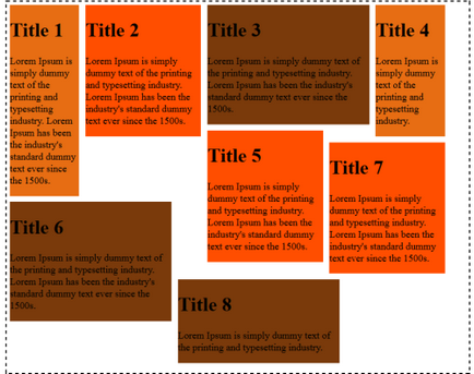 Problema de blocuri de ambalare dense (sarcina) Problema unităților de ambalare dense