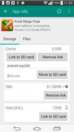 Înlocuirea memoriei interne la Android card de memorie