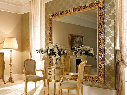 Oglindă de Feng Shui în apartament sau casa de reguli și sfaturi