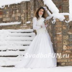 nunta rochie de iarnă - opțiuni de iarnă fotografie pentru rochii de mireasa