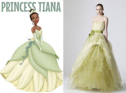 10 rochie de mireasa pentru fetele care doresc sa arate ca printese de la Disney