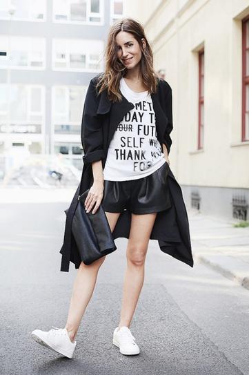 30 Opțiuni pentru ceea ce sa poarte haine negre, fotografiile cele mai elegante de pe străzi