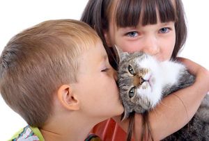 30 fotografii Fun copiilor cu pisici