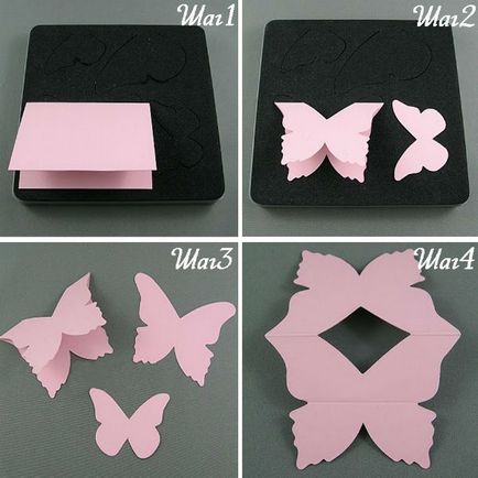 Butterfly de hârtie cu mâinile Masterclass dvs. (foto)