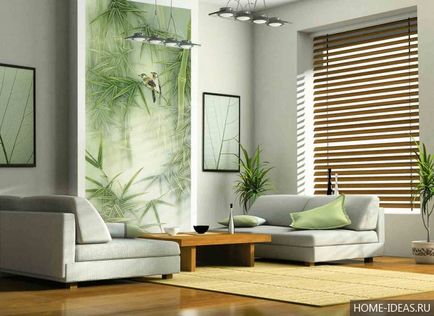 Bamboo din interior (19 poze), modul de utilizare bambus în proiectarea apartamentului