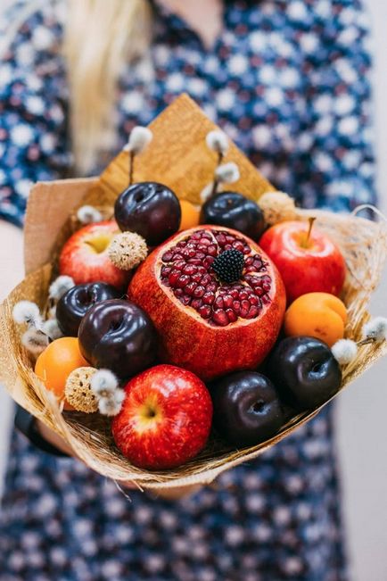 Buchete din fructe, cu propriile lor mâini