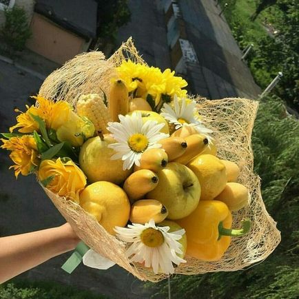 Buchete din fructe, cu propriile lor mâini