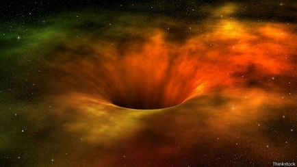 Ceea ce este în centrul unei găuri negre
