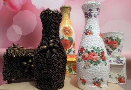 sticle decorative cu propriile lor mâini o prezentare generală a tuturor tehnicilor și caracteristicile lor (hobby-uri și interese) sticle decorative cu propriile lor mâini o prezentare generală a tuturor tehnicilor și caracteristicile lor