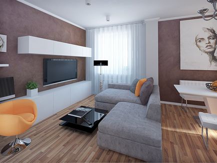 Proiectare sufragerie camera de zi idei de design, precum și o selecție de fotografii de interior