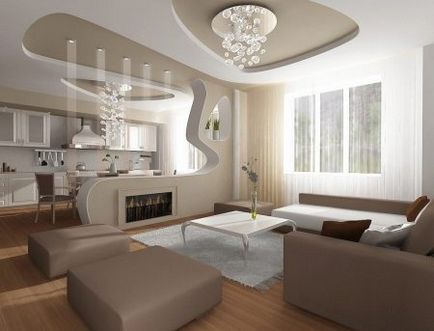 bucatarie de design sufragerie camera de zi-(56 poze) de interior apartamente studio în stil clasic